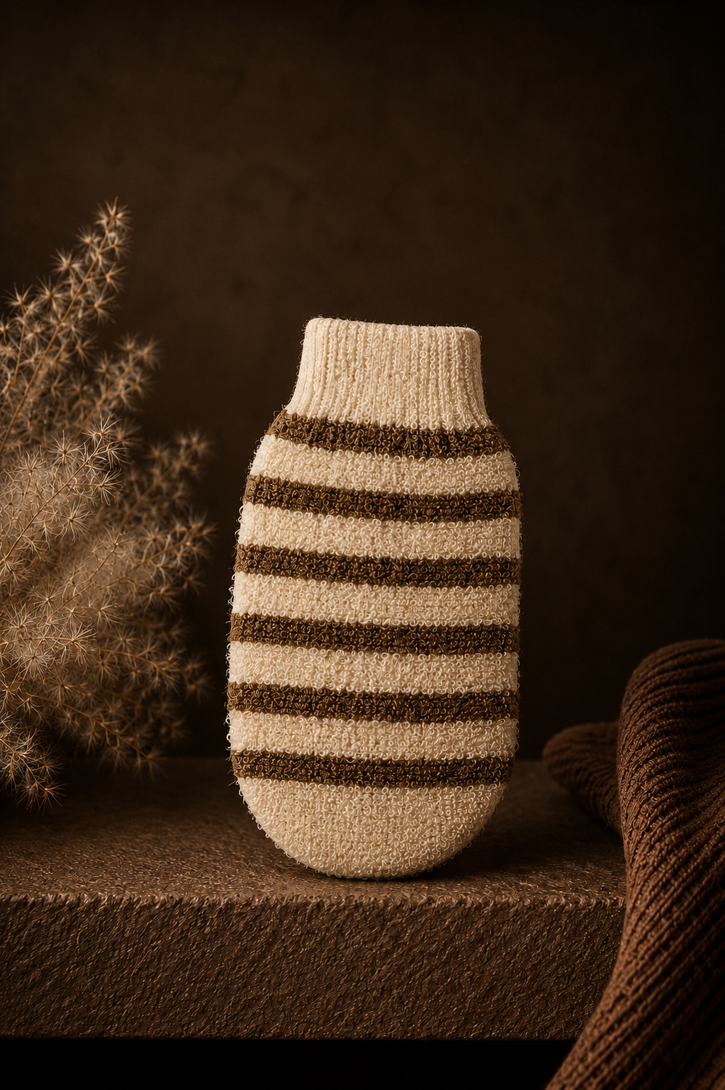 Gant exfoliant pré tan